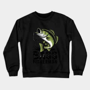 Patriotic anglers American Bass Pro whisperer fisherman Crewneck Sweatshirt